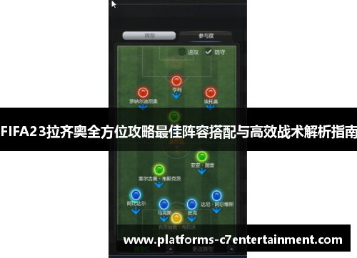 FIFA23拉齐奥全方位攻略最佳阵容搭配与高效战术解析指南